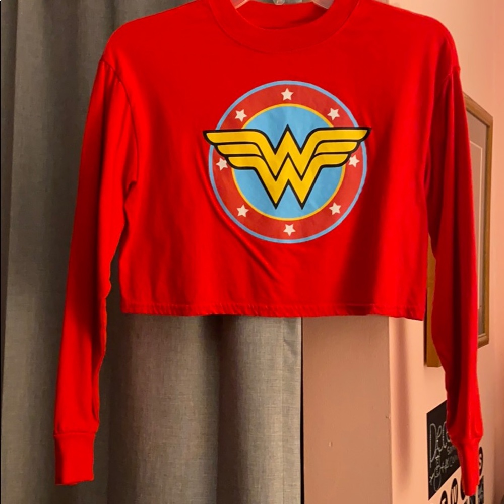 Wonder Woman crop top